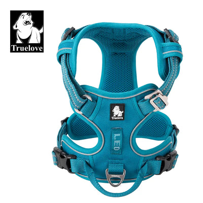 No Pull Reflective Nylon Dog Harness