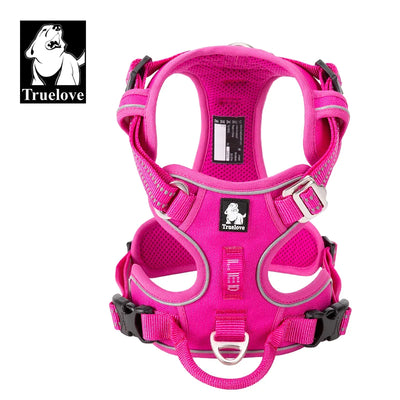 No Pull Reflective Nylon Dog Harness