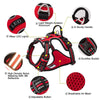 No Pull Reflective Nylon Dog Harness