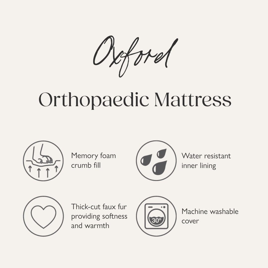 Dog Bed-Oxford Orthopaedic Dog Mattress 