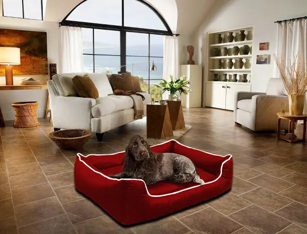 Wholesale Luxury Dog Bed-Memory Foam Waterproof Dog Settee (Copy) 
