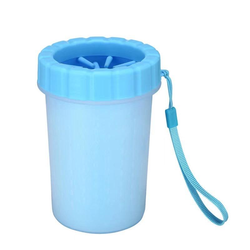 Pet dog foot cleaning cup paw brush cleaning tool outdoor washing machine dog foot cleaner portable washer Pet foot washing tool - Petzenya