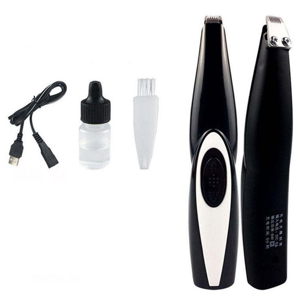 Dog Cat Foot Hair Trimmer USB Rechargeable Pet Grooming Tool Mini Electrical Hair Clipper Shaving Trimming Haircut Machine - Petzenya