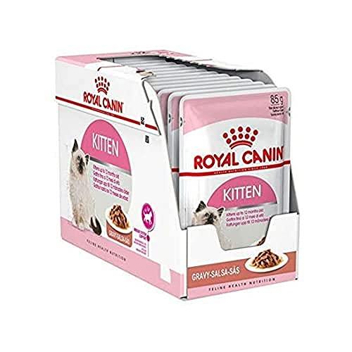 Royal Canin Kitten in Gravy Wet Food 85g (Pack of 12) - Petzenya