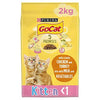 Go-Cat Junior Dry Cat Food Chicken Milk and Veg 2kg Pack of 4 - Petzenya