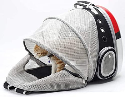 Cat Bubble Backpack Carrier, Back Expandable Pet Carrier Backpack for Cats and Small Dog, Bubble Backpack for Cats (Pokemon, Back Expan) - Petzenya