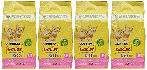Go-Cat Junior Dry Cat Food Chicken Milk and Veg 2kg Pack of 4 - Petzenya