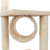 91cm Climbing Tree | Solid Cute Sisal Rope | 36" Plush Cat Tower Tree Beige - Petzenya