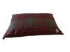 Check Cushion - Quality Upholstery Fabric Waterproof Base - Petzenya