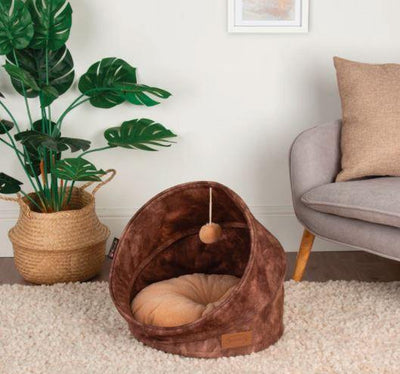 Kensington Cat Bed - Comfy Stylish Bed for Cats - Petzenya