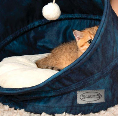 Kensington Cat Bed - Comfy Stylish Bed for Cats - Petzenya