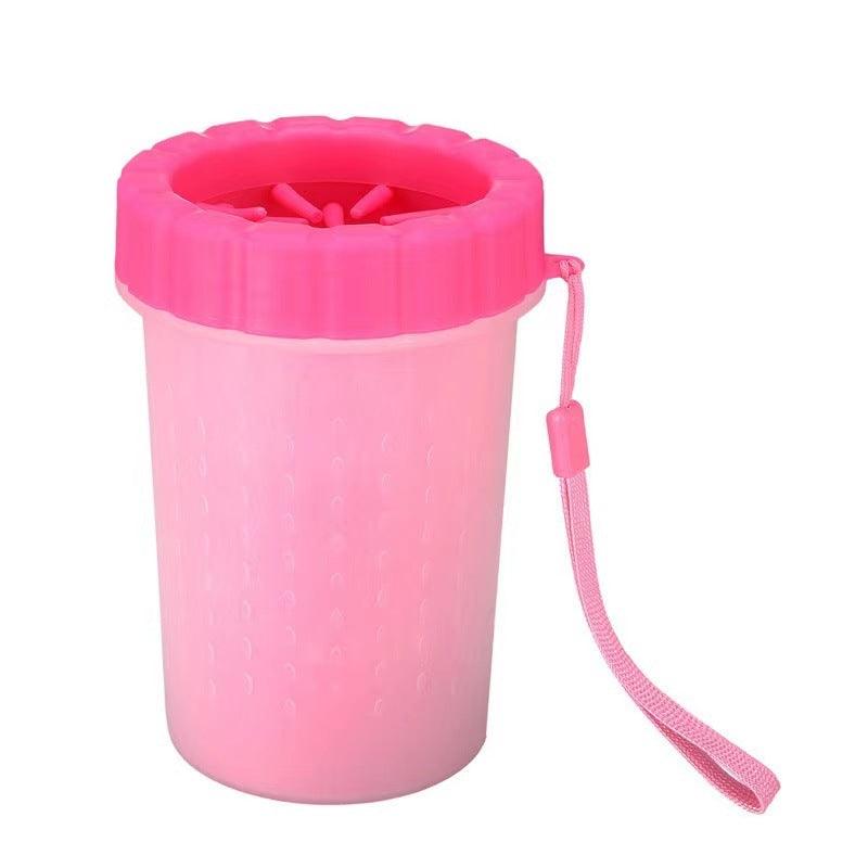 Pet dog foot cleaning cup paw brush cleaning tool outdoor washing machine dog foot cleaner portable washer Pet foot washing tool - Petzenya