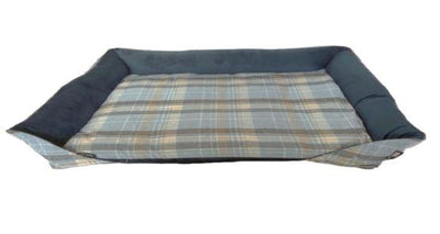 Sofa Essential Check Fabric - Sofa Pet Bed - Petzenya