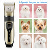 Pet Grooming Rechargeable Hair Trimmer - Petzenya