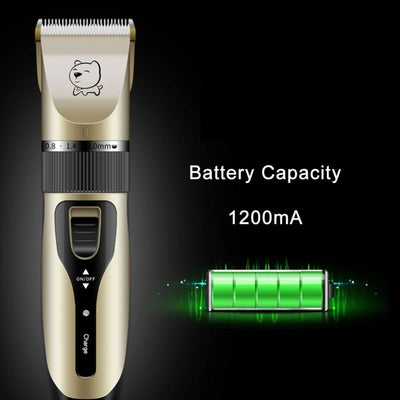 Pet Grooming Rechargeable Hair Trimmer - Petzenya